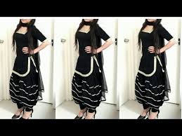 It is a perfect choice for workwear and even daily wears! New Black Patiala Salwar Suit Designs Black Punjabi Suit For Girls Black Dresses Designs Youtube