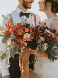Online flower arrangements offering a wide selection of fresh flowers & roses for the perfect flower delivery. Gallery Fall Deep Orange Wedding Bouquet Deer Pearl Flowers
