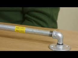 Inspired by factory pipe fittings, these industrial rods add a little urban edge to modern or contemporary interiors. Making Curtain Rods From Electrical Conduits Electrical Repairs Youtube