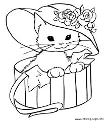 Kittens conserve their energy by sleeping for an. For Girls Cats Kitten Coloring Pages Printable
