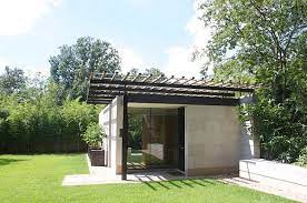 Maybe you would like to learn more about one of these? Yoga Studio Mother In Law Suite Guest House In Tarrytown Austin Texas Architecture Contemporary A Modern Pergola Backyard Cottage Backyard Yoga Studio