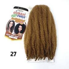 World's most advanced synthetic hair Freetress Cuban Twist Synthetic Marley Braid 16 24 La Foi Luxe Hair Imports
