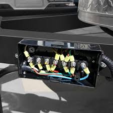 Trailer wiring is notoriously prone to failure due to vibration and the environment. Nilight 7 Way Electrical Trailer Junction Box 7 Gang Trailer Wire Conn Nilight Led Light
