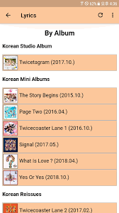 Korean, romanization, and english lyrics of 'page two' album by twice. Twice íŠ¸ì™€ì´ìŠ¤ Kpop All Videos Songs And Lyrics For Android Apk Download