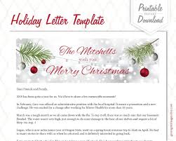 Christmas Letter Template Corjl Holiday Letter Template Etsy Christmas Letter Template Holiday Letters Template Holiday Lettering