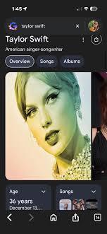 New album release from Taylor Swift