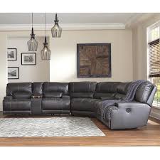 3 Piece Gray Leather Reclining Sofa Power Reclining Sectional Sofa Reclining Sectional Leather Reclining Sectional