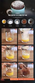 Brownie W Mikrofalowce W 2 Minuty Mug Recipes Super Easy Desserts Food