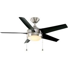 Home Decorators Collection Windward 44 In Indoor Brushed Nickel Ceiling Fan With Light Kit 51565 The Home Depot Ceiling Fan With Light Bronze Ceiling Fan Ceiling Fan