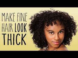 Wondering how to thicken hair naturally? How To Make Thin Hair Look Thicker The First Thing One Should Do If Their Hair Is Thinning Or Falling Thin Natural Hair Fine Natural Hair Natural Hair Styles