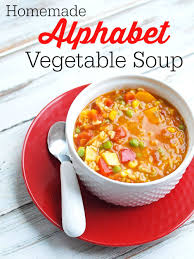 · add broth, vegetables, potato, bay leaf, tomato paste, and . Homemade Alphabet Vegetable Soup Recipe Happy Healthy Mama