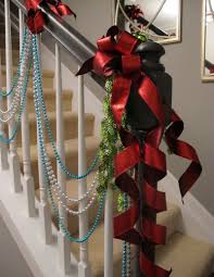 Use tiny plastic pumpkins bats or spiders to help develop the design. Stunning Christmas Staircase Decoration Ideas To Try This Holiday Season