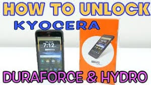 Find an unlock code for kyocera c6742 cell phone. How To Unlock All Kyocera Duraforce Hydro Models For Any Carrier At T Cricket Metropcs Etc Youtube