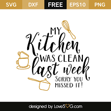 Download Kitchen Svg Free Downloadable Free Cricut Images Novocom Top