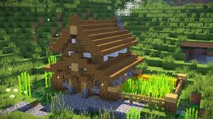 Sounds weird but if you have a chance to survive in a modern house or at the simplest building then the winner seems pretty obvious. Simple Survival Minecraft Modern Wood House Novocom Top