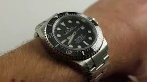 Rolex Sea Dweller 4000 Ref 116600 Luxury Watch Review Youtube