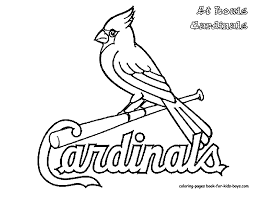 Cardinals Logo Coloring Pages In 2020 Baseball Coloring Pages St Louis Cardinals Baseball Arizona Cardinals Logo