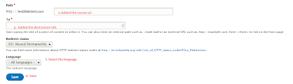 Unable To Add 301 Redirect From Drupal 8 Backend 3016625 Drupal Org