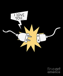 Latina engineer, female engineering shirt, stem shirt mujer ciencia ingenieria mechanical civil electrical. Cute Valentines Day Electrician Technician Cheesy Puns Male Female Plug I Love You Digital Art By Thomas Larch