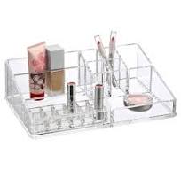Luxe Large Acrylic Makeup Organizer | The Container Store