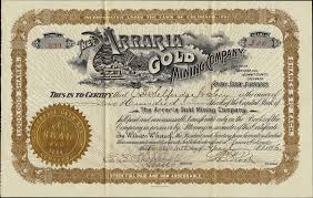 As you can see, there is very little correlation between gold mining companies and gold prices, with the exception of yamana gold. 1896 The Arraria Gold Mining Company Stock Certificate Editorial Stock Image Image Of Authentic Hobby 34177064