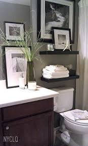 Black White Prints For Bathroom Bathroom Decor Inspiration Shelves Over Toilet Black And White Prints Maybe Splash Of Color By Lacy Bathroom Inspiration Decor Bathroom Decor Small Bathroom