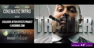 Spotlight burst with smoke cloudy dust. Videohive Epic Cinematic Trailer Free After Effects Templates After Effects Intro Template Shareae
