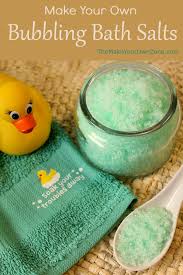 Adding a tablespoon to your bath buckets transforms your. Homemade Bubble Bath Salts The Make Your Own Zone