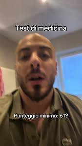 Punteggio minimo 61 #testmedicina #testmedicina2024 #tolcmed