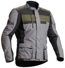 Lindstrands Jacket Hamar Lightgrey Black Hanssonsmc