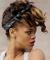 More images for how to wear a bandana with short curly hair » Short Curly Hair Bandana Novocom Top