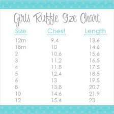 girls ruffle shirt size chart pinwheel prints