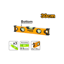 INGCO LEVEL ALUMINIUM 30CM | Silverton Tool Centre