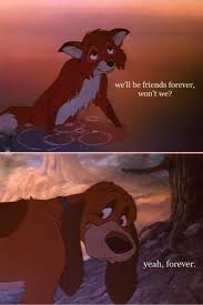 Some say that writers and thinkers are either hedgehogs or foxes. The Fox And The Hounds Still Makes Me Cry To This Day The Fox And The Hound Childhood Movies Disney Quotes