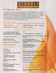 Maybe you would like to learn more about one of these? The Firepit Wood Fired Grill Menu In Irwin Pennsylvania Usa