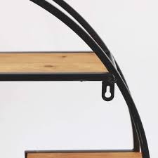 Retrouver tous les produits but disponibles dans votre magasin le plus proche. Support Rond Decoratif Vintage 80cm Etagere De Rangement En Metal Etagere Ronde En Metal Et Bois A Suspendre Dilibee Etagere Murale Bibliotheques Cuisine Maison
