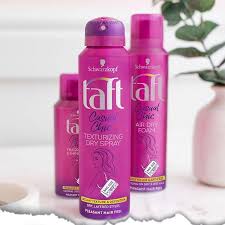 Schwarzkopf Taft Casual Chic 1 Fragrance Shine Mist 2 Texturizing Dry Spray 3 Air Dry Foam Casual Chic Casual Schwarzkopf