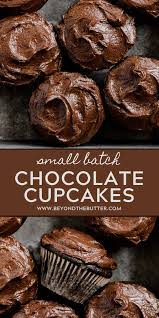 Sink Your Teeth Into These Rich And Chocolatey Small Batch Chocolate Cupcakes Thi In 2020 Easy Chocolate Cupcake Recipe Easy Cupcake Recipes Cupcake Recipes Chocolate