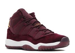 Air Jordan 11 Retro Gg Heiress Velvet Air Jordan 852625 650 Night Maroon Metallic Gold Night Maroon Air Jordans Nike Shoes Women Nike Air Jordan 11