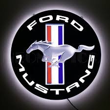Maybe you would like to learn more about one of these? Ford Mustang Gt Neon Sign Silkscreen Olp Pony Dealership Muscle Car