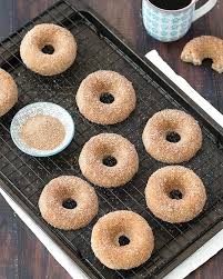Baked Cinnamon Sugar Donuts As Easy As Apple Pie Cinnamon Sugar Donuts Homemade Donuts Recipe Sugar Donuts Recipe