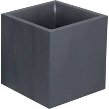 Bac Plastique Eda L 39 X L 39 X H 43 Cm Anthracite En 2020 Plastique Paroi Retention D Eau