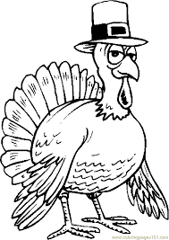 There you'll find a whole lot of different educative content your kids might like. Turkey Wearing Hat Coloring Page For Kids Free Thanksgiving Day Printable Coloring Pages Online For Kids Coloringpages101 Com Coloring Pages For Kids
