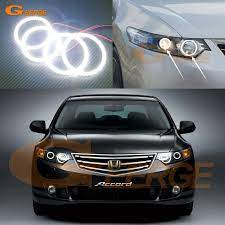 For Honda Accord Euro Cu 2008 2009 2010 2011 2012 2013 2014 Excellent Ultra Bright Smd Led Angel Eyes Kit Halo Ring Car Lights Car Lights