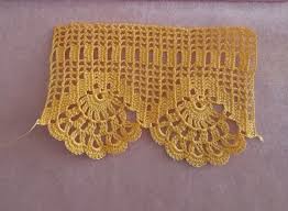 Tig Isi Havlu Kenari Danteli Yelpaze Modeli Ve Yapilisi Tejidos Yelpaze Dantel Good Crochet Star Stitch Crochet Patterns Crochet