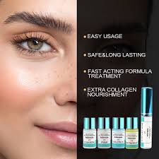 Kit de laminación de cejas para uso en el hogar, Set de cuidado de cejas,  rizado, queratina, loción permanente