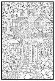 These are high quality giveaways. House And Garden Coloring Page Coloring Pages Coloring Books Adult Coloring Pages