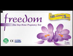 Freedom Pregnancy Test 1 Strip Chaldal Online Grocery Shopping And Delivery In Bangladesh Buy Fresh Food Items Personal Care Baby Products And More