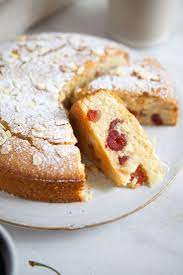 Vegan Gluten Free Cherry Almond Cake Food Styling Food Photography Inspiration Vegan Cake Recipes Almond Cakes Dessert Recipes