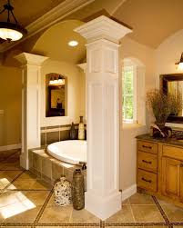 Columns Inside And Outside The House